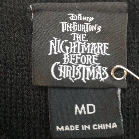 Disney Tim Burton's "The Nightmare Before Christmas Men's Size Medium Sweater - Picture 3 of 8